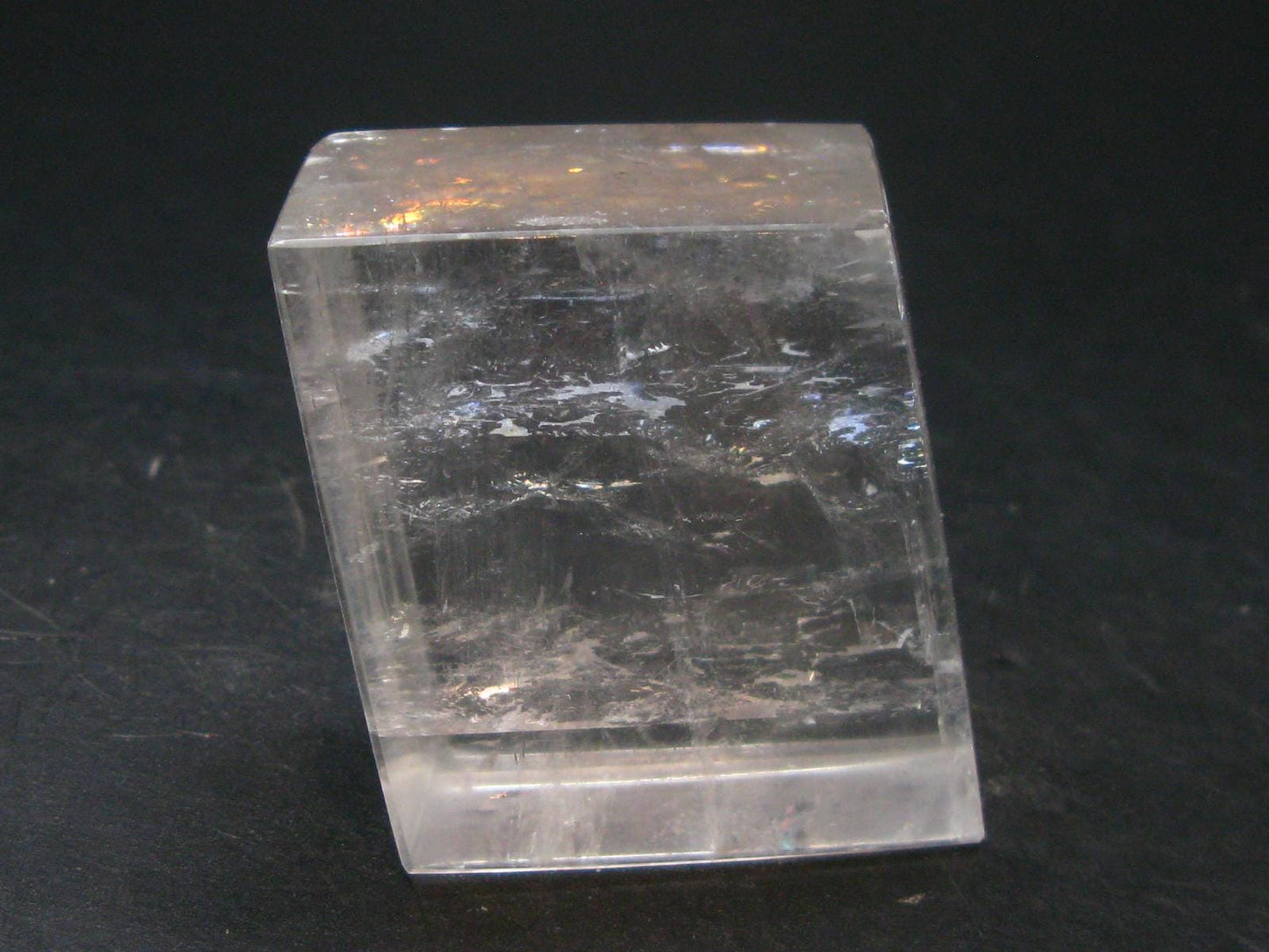 Large Rhomb Calcite Iceland Spar Crystal From Mexico - 1.8" - 92.66 Grams