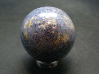 Dumortierite Ball Sphere From Peru - 62.32 Grams - 1.1"