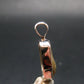 Phenakite Phenacite Silver Pendant from Brazil - 1.0 Inches - 2.94 Grams