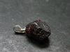 Rare Zircon Crystal Silver Pendant From Tanzania - 0.7" - 2.04 Grams