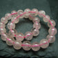Morganite Genuine Bracelet ~ 7 Inches ~ 6mm Round Beads