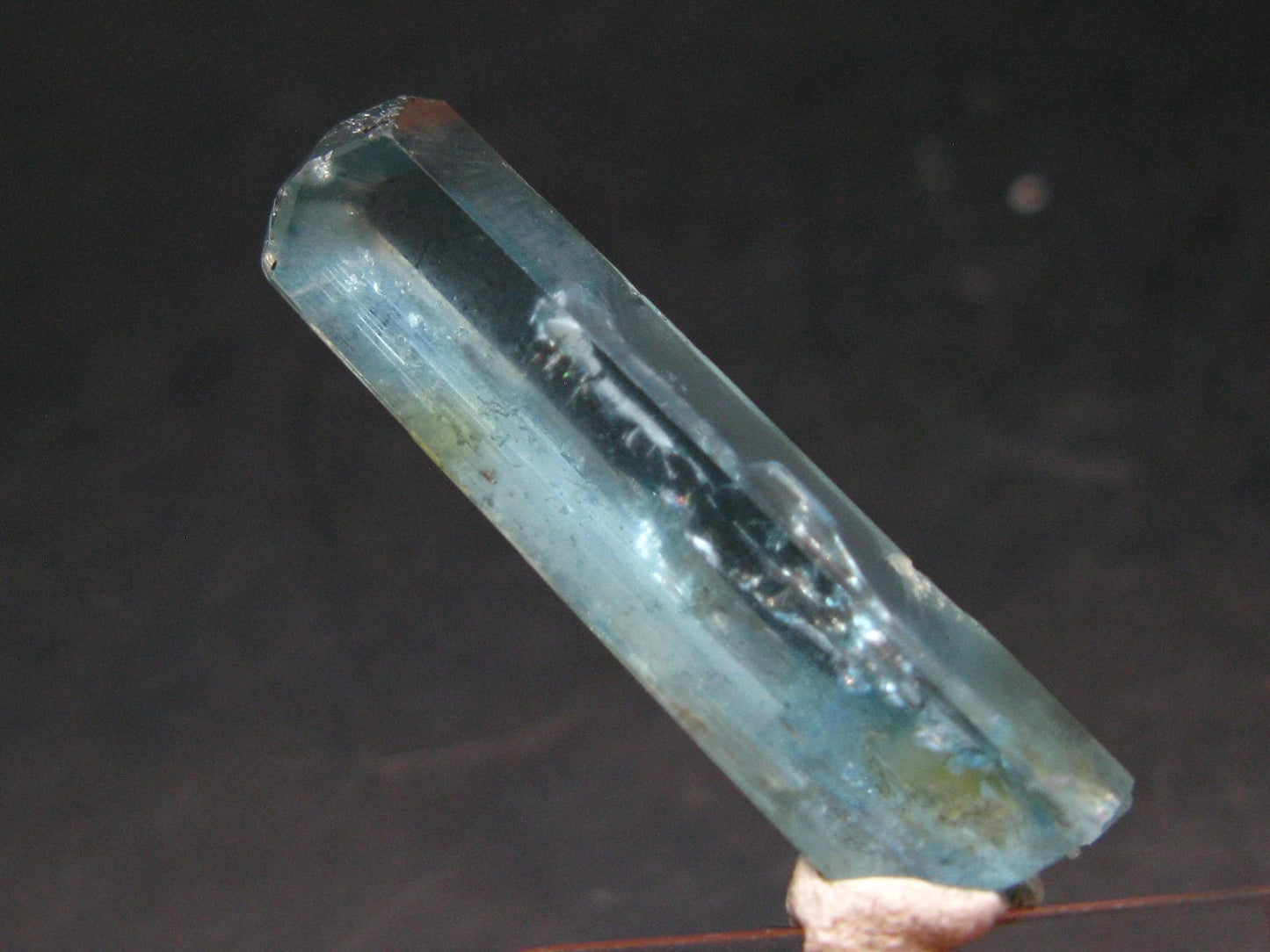 Gem Aquamarine Crystal Blue Beryl From Vietnam - 4.48 Grams - 1.5"