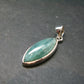Extremely Rare Grandidierite Silver Pendant From Madagascar - 1.3" - 4.0 Grams