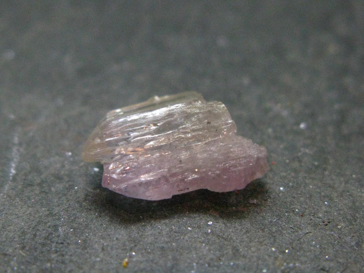 Tanzanite Gem Untreated Pink Crystal From Tanzania - 4.25 Carats - 0.5"
