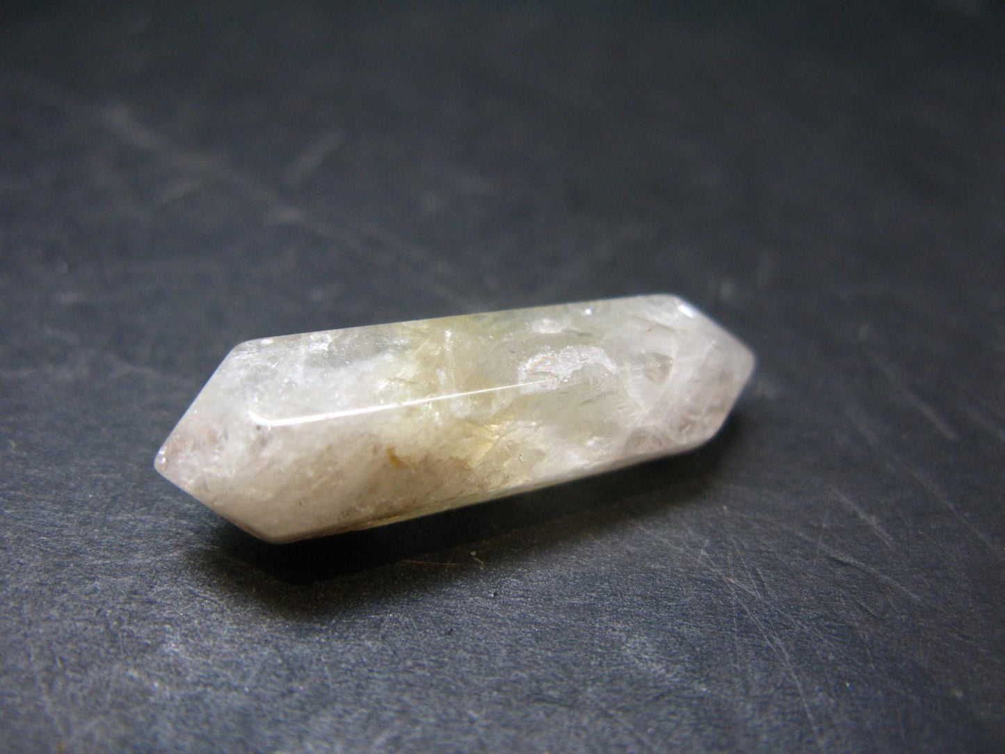 Nice Golden Amblygonite Wand from Brazil - 21.65 Carats - 1.2"