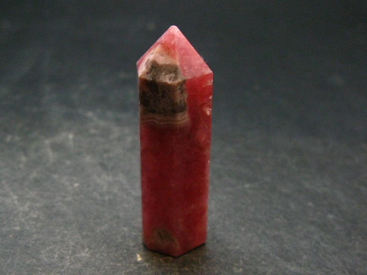Beautiful Rhodochrosite Obelisk Pyramid from Argentina - 1.9"
