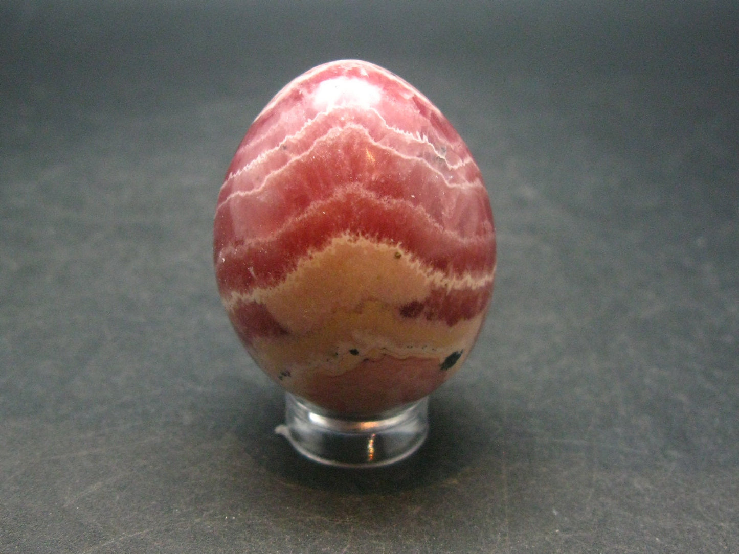 Rhodochrosite Egg from Argentina - 1.4" - 60.72 Grams