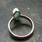 Extremely Rare Grandidierite Silver Ring From Madagascar - Size 6 - 2.65 Grams