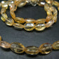 Extremely Rare Imperial Topaz Necklace From Brazil - 18" - 8mm Facetted Beads