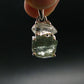 Moldavite & Herkimer Diamond Silver Pendant - 1.0" - 2.40 Grams