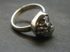 Large Meteorite Campo Del Cielo Sterling Silver Ring From Argentina - 4.72 Grams - Size 6.25