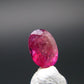 Beautiful Rare Gem Bixbite Red Beryl Emerald Cut Stone From Utah USA - 0.28 Carats - 4.8x3.5 mm