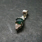 Emerald Silver Pendant From Colombia - 0.51 Grams