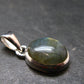 Labradorite Pendant In 925 Sterling Silver From Madagascar - 0.9'' - 2.91 Grams