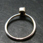 Meteorite Campo Del Cielo Sterling Silver Ring From Argentina - 2.09 Grams - Size 8