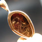 Alexandrite Chrysoberyl Crystal Silver Pendant From Brazil - 0.8" - 1.61 Grams