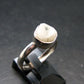Phenakite Phenacite Sterling Silver Size 8 Ring from Nigeria - 2.21 Grams