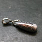Muonionalusta Meteorite Silver Pendant from Sweden - 1.2" - 3.52 Grams