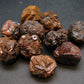 Lot of 10 Rare Prophecy Stones Limonite after Pyrite From Egypt - 300 Grams