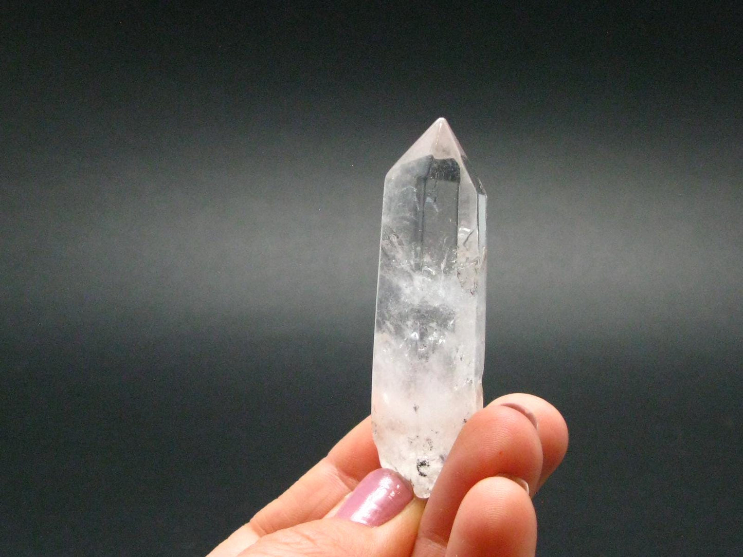 Nice Polished Tibetan Black Quartz Crystal from Tibet - 2.2" - 23.69 Grams