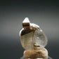 Rutilated Quartz Silver Pendant From Brazil - 1.0"