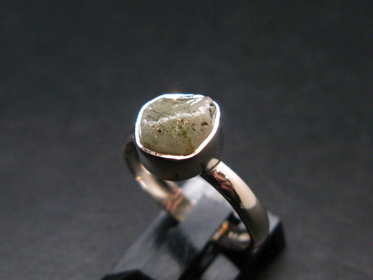 10.35 Carat Phenakite Phenacite Sterling Silver Size 7 Ring from Brazil