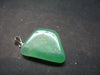 Chrysoprase Silver Pendant From Australia - 1.1" - 3.41 Grams