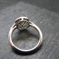 Moldavite Sterling Silver Ring From Czech Republic - Size 6 - 2.21 Grams