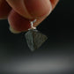 Magnetite Crystal Silver Pendant From Bolivia - 0.7" - 1.66 Grams