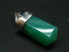 Chrysoprase Silver Pendant From Australia - 1.4" - 5.42 Grams