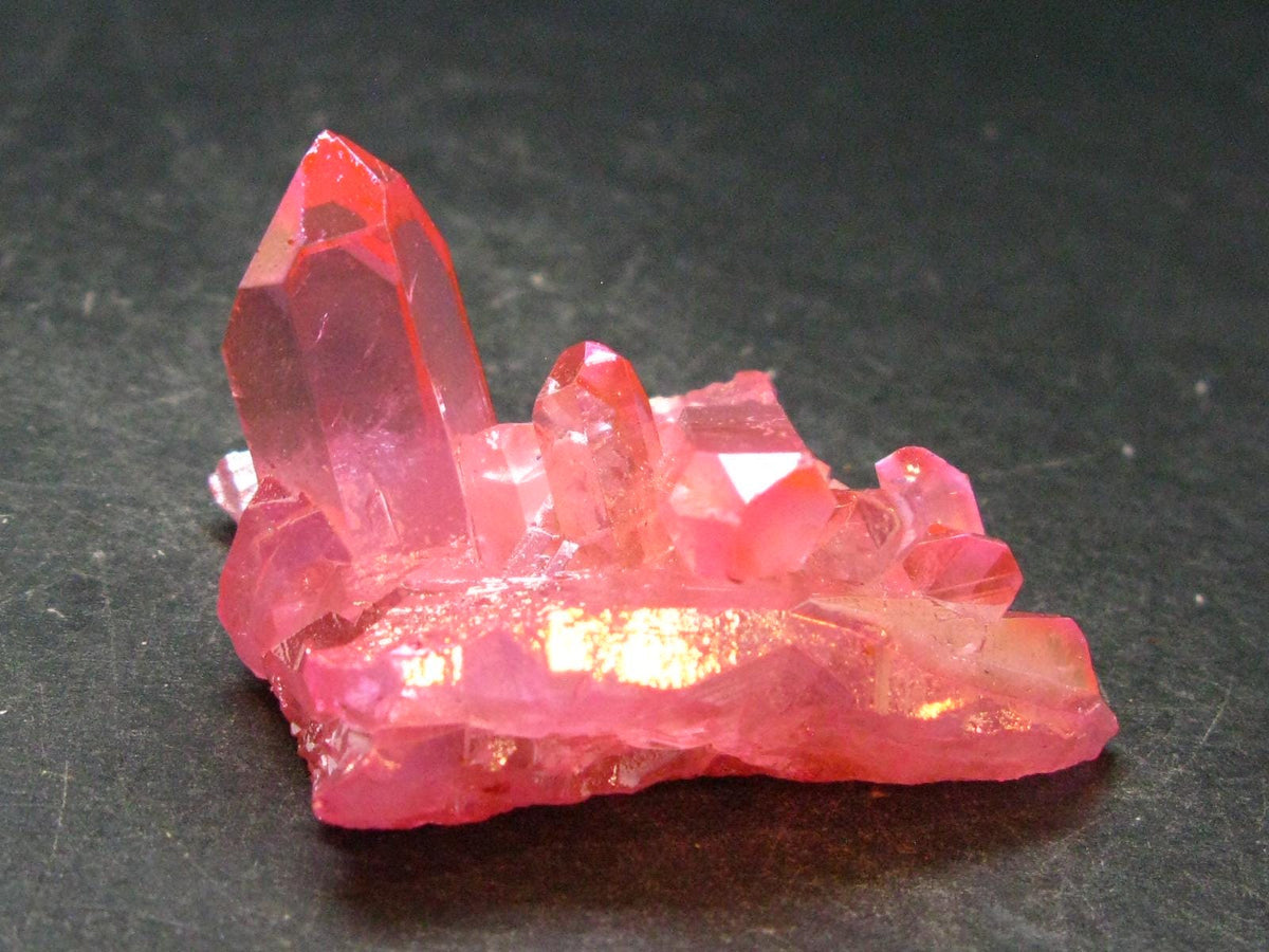 Aura Quartz Cluster From Brazil - 1.2" - 35.38 Grams