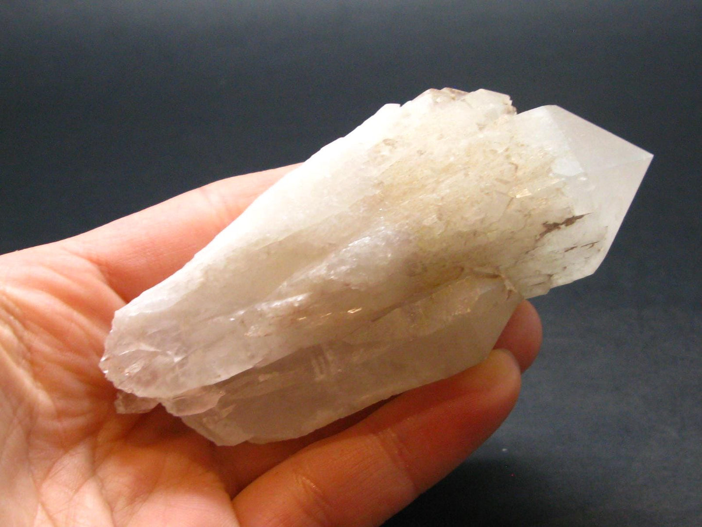 Lithium Quartz Crystal From Brazil - 3.4" - 125.61 Grams