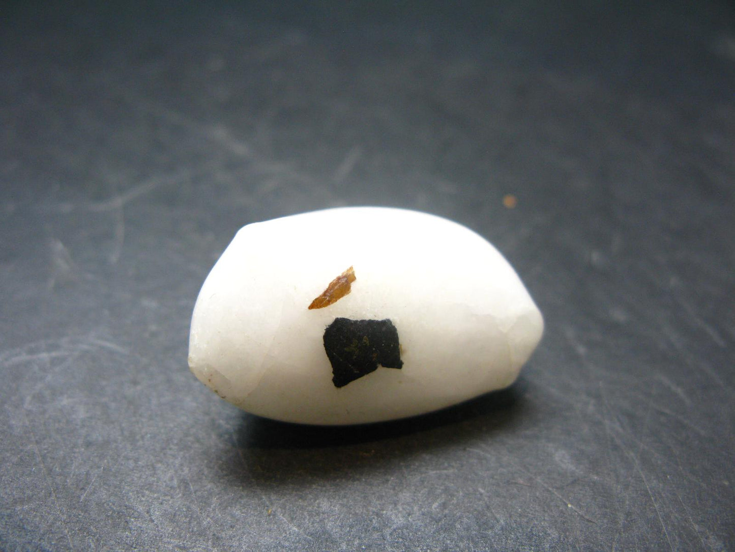 Rare Cryolite Tumbled Stone From Greenland - 1.2" - 14.28 Grams