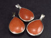 Lot of 3 Goldstone Pendants