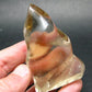 Unheated Citrine Flame Polished Stone From Madagascar - 3.0" - 118.08 Grams