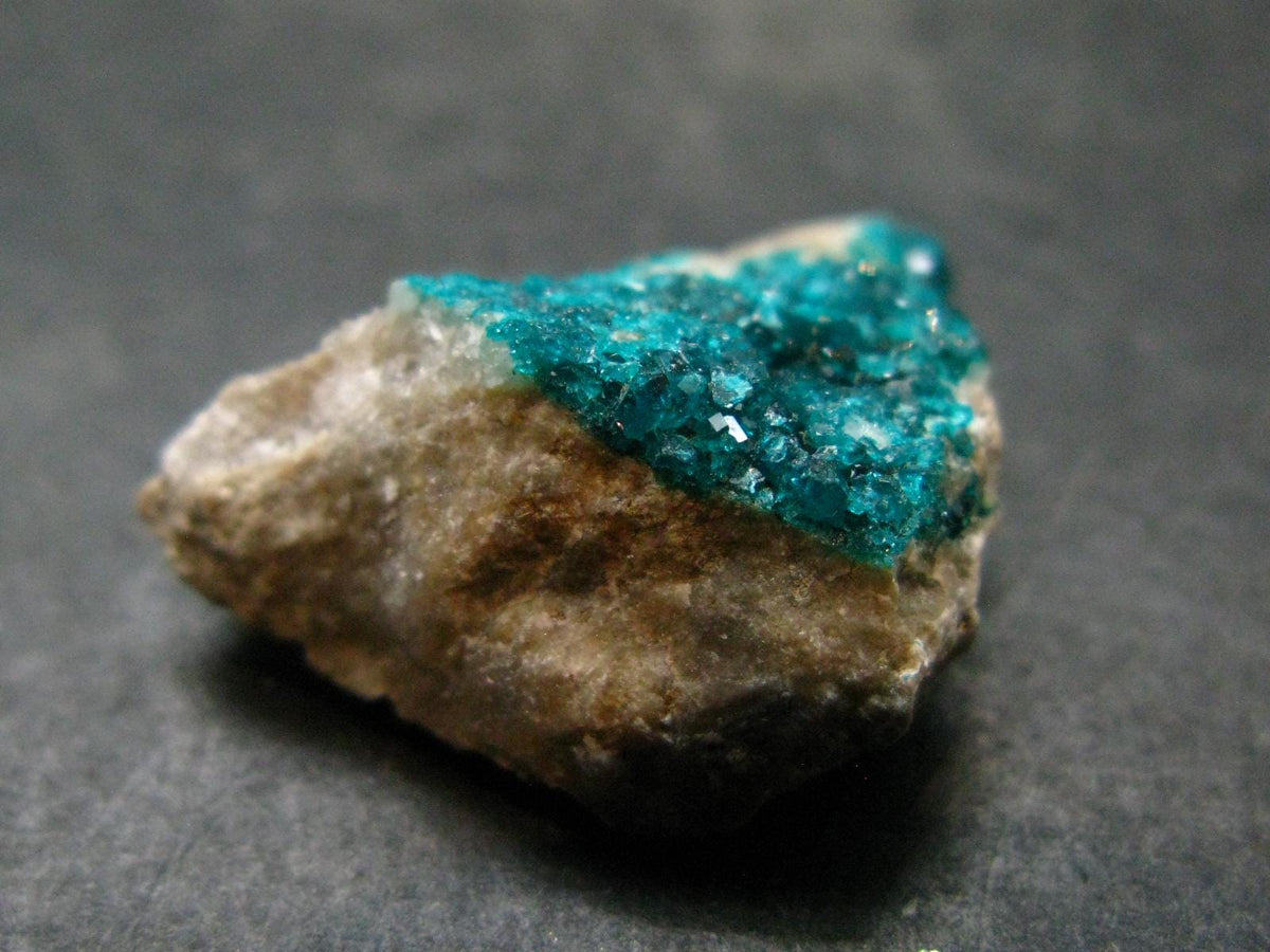 Very Nice Dioptase Cluster from Congo - 0.9" - 5.03 Grams