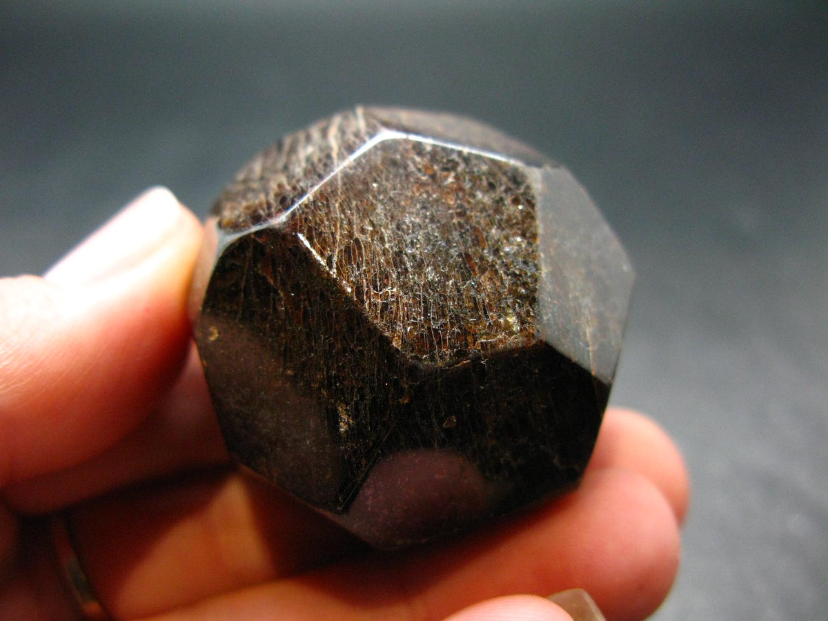 Red Almandine Garnet Crystal From India - 1.4" - 78.43 Grams