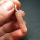 Serandite Crystal Cabochon Silver Pendant From Canada - 1.4" - 1.99 Grams
