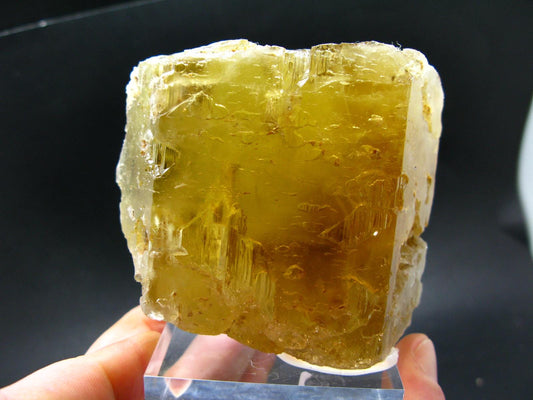Heliodor (Yellow Beryl) Gem Crystal from Brazil - 548 Grams - 3.9"