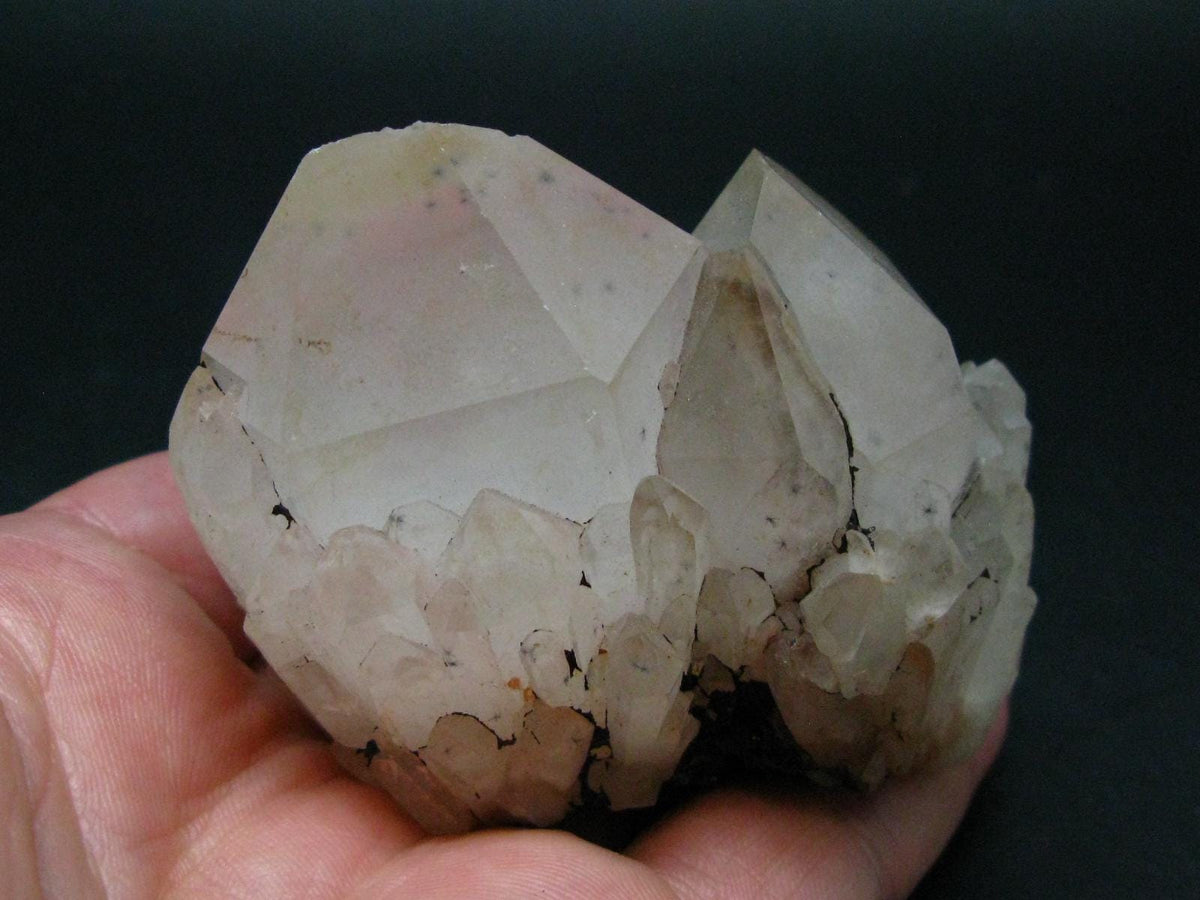 Hollandite in Quartz Crystal from Madagascar - 3.0" - 192.67 Grams