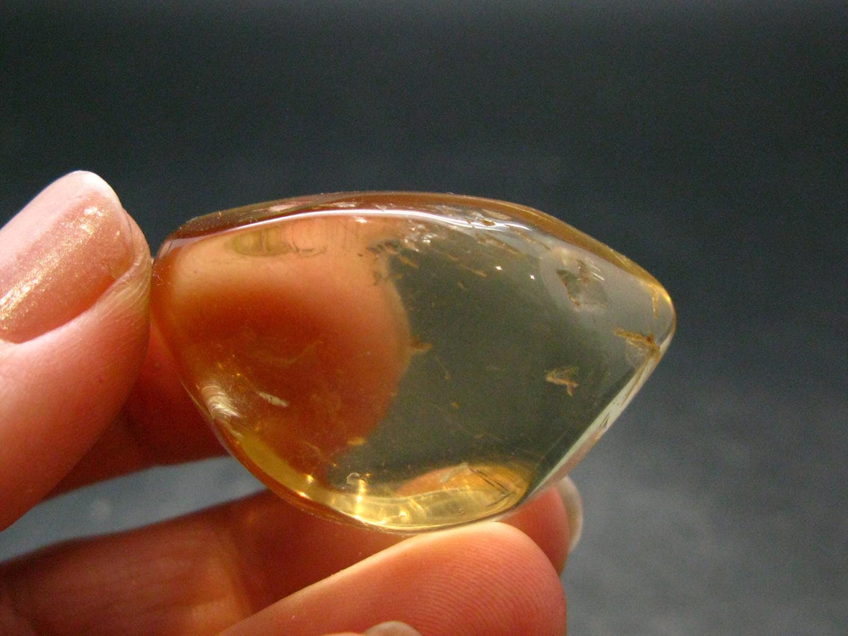 Bytownite Golden Labradorite Tumbled Stone From Mexico - 1.4" - 98.05 Carats