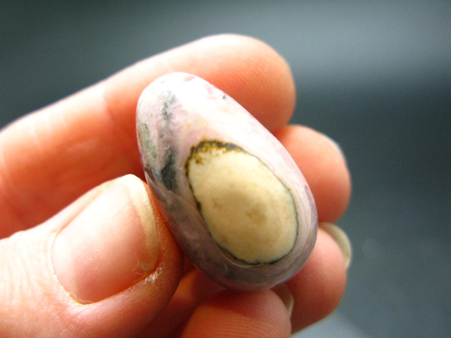 Rhodochrosite Egg from Argentina - 1.0" - 11.89 Grams