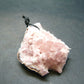 Large Pink Amethyst Pendant From Mexico - 1.7"