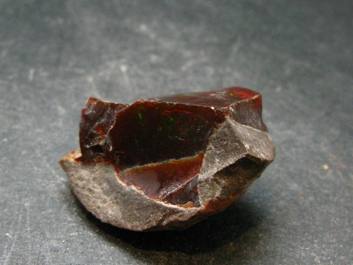 Natural Precious Opal With Play of Color from Ethiopia - 1.3" - 10.80Grams