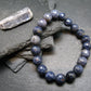 Blue Sapphire Genuine Bracelet ~ 7 Inches ~ 10mm Round Facetted Beads
