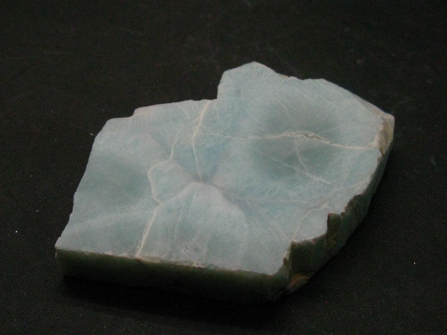 Larimar Polished Slab From Dominican Republic - 2.3"