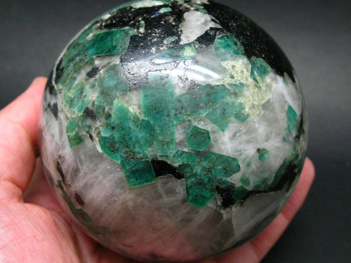Emerald Sphere Ball From Russia - 4.0" - 1308 Grams