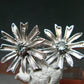 Alexandrite Gem Silver Stud Earrings From Russia - 3.10 Grams