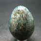 Large Neon Blue Apatite Egg from Madagascar - 107.68 Grams - 1.9"
