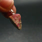Rare Pink Tugtupite Sterling Silver Pendant From Greenland - 0.9" - 1.56 Grams
